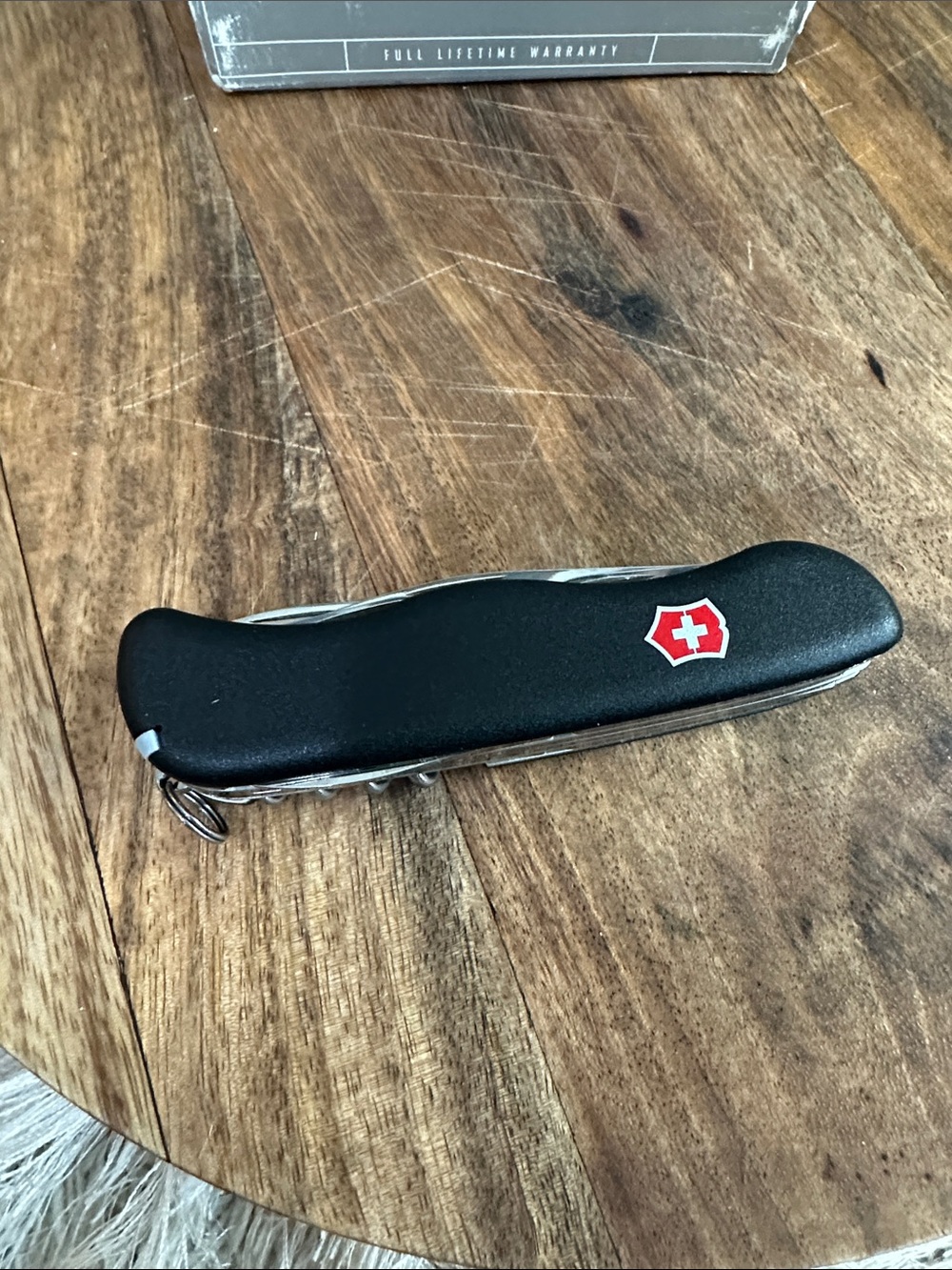 Victorinox Fireman Cyrk Black Swiss Army Knife #54867 With Original Box - Picture 6 of 15